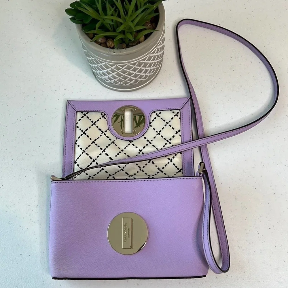 Kate spade lilac colored Crossbody bag